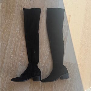 & Other Stories Black Over-the-Knee Boots